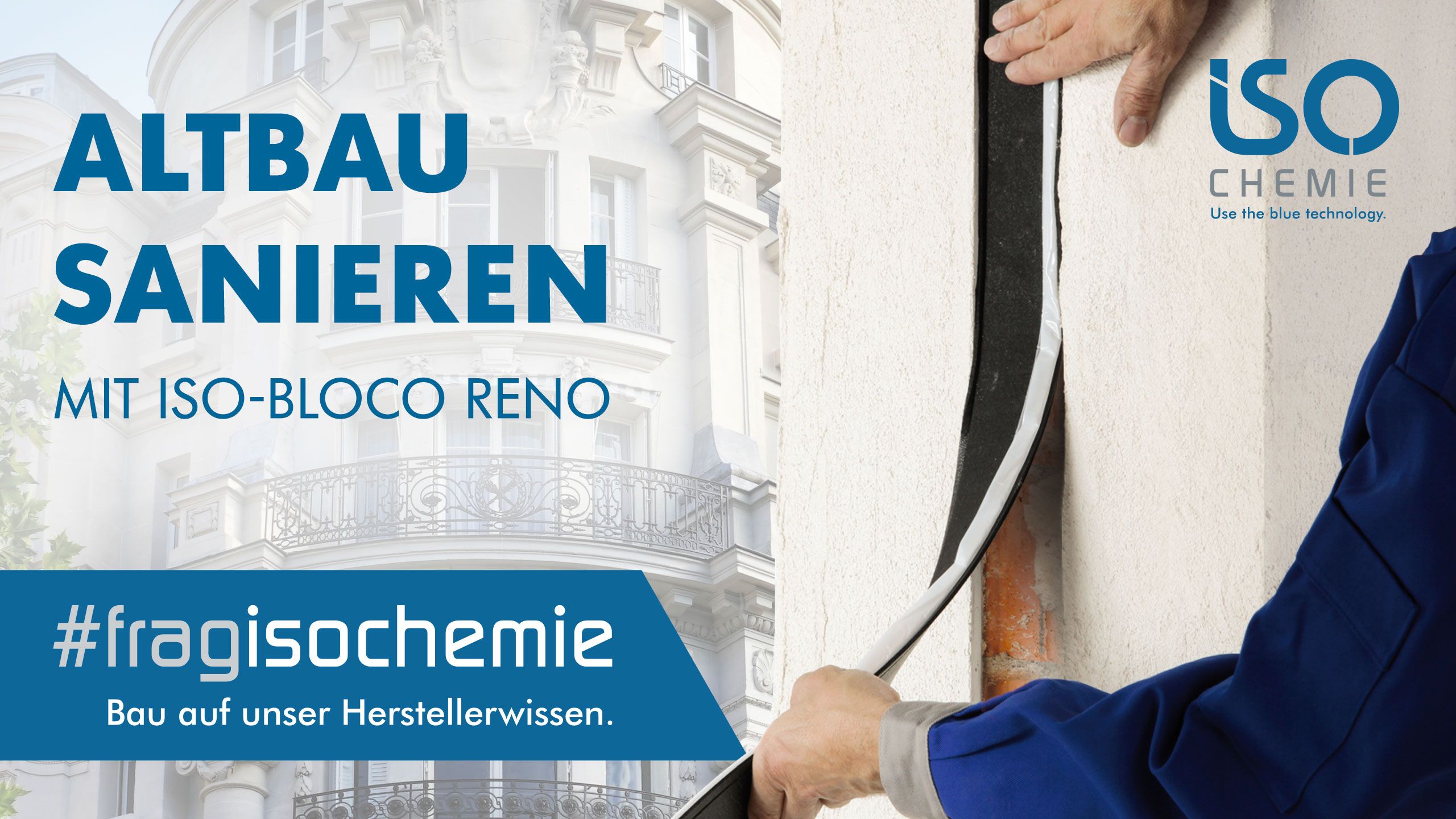 ISO-BLOCO RENO – Fenstersanierung mit Multifunktionsfugendichtband