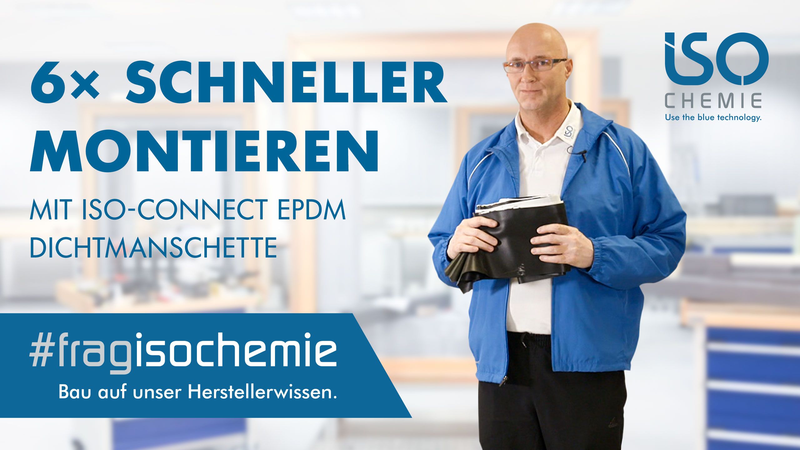 ERFOLGREICH ABDICHTEN HAT SYSTEM: ISO-CONNECT EPDM DICHTMANSCHETTE