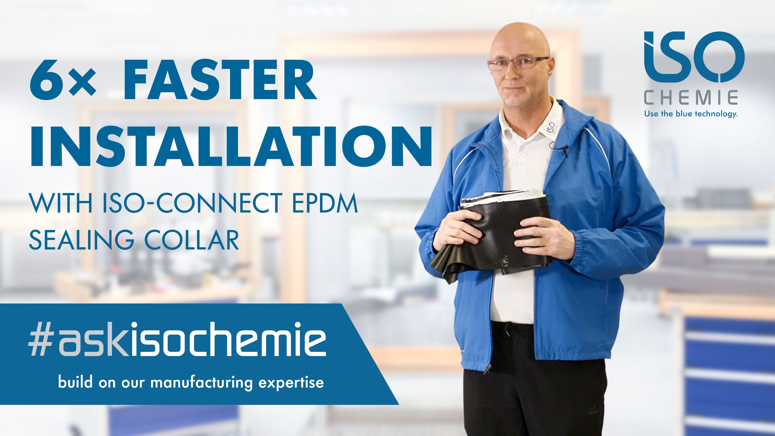 ISO-CONNECT EPDM SEALING COLLAR – Install windows 6 times faster