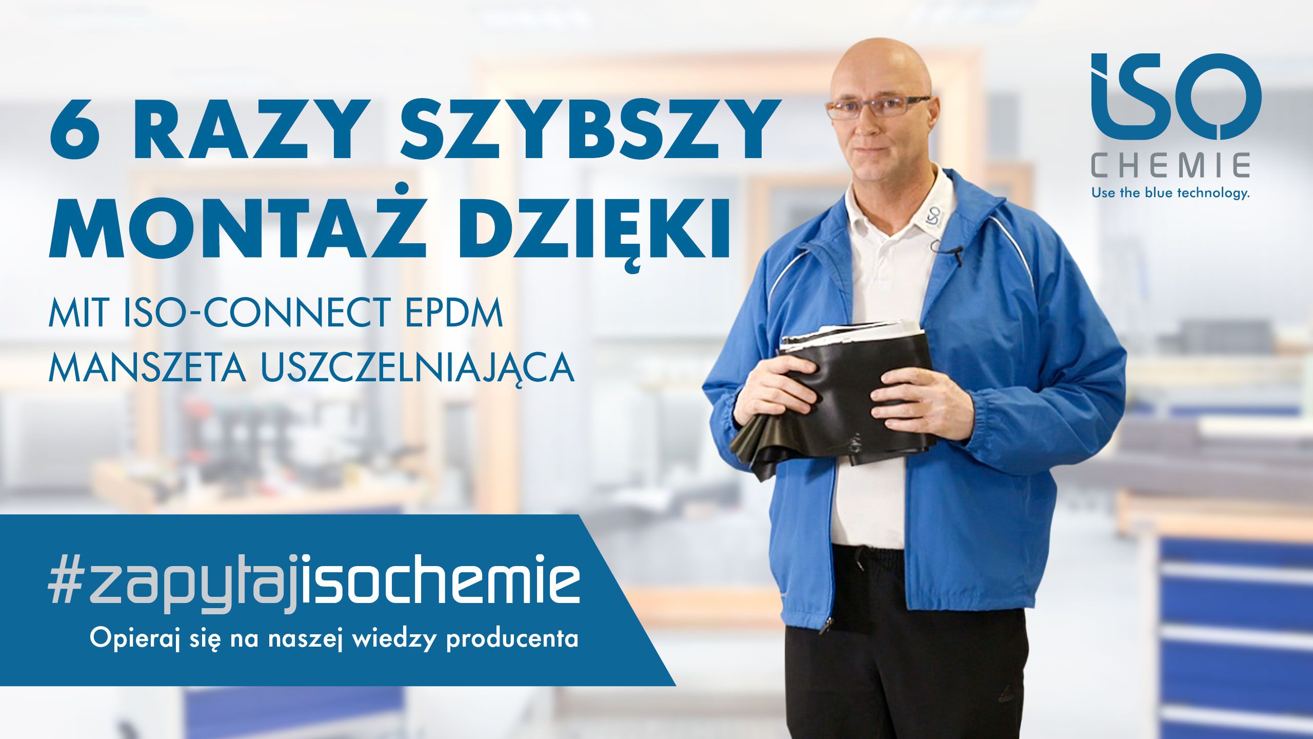 SKUTECZNE USZCZELNIENIE SYSTEMOWE! ISO-CONNECT EPDM MANSZETA USZCZELNIAJĄCA