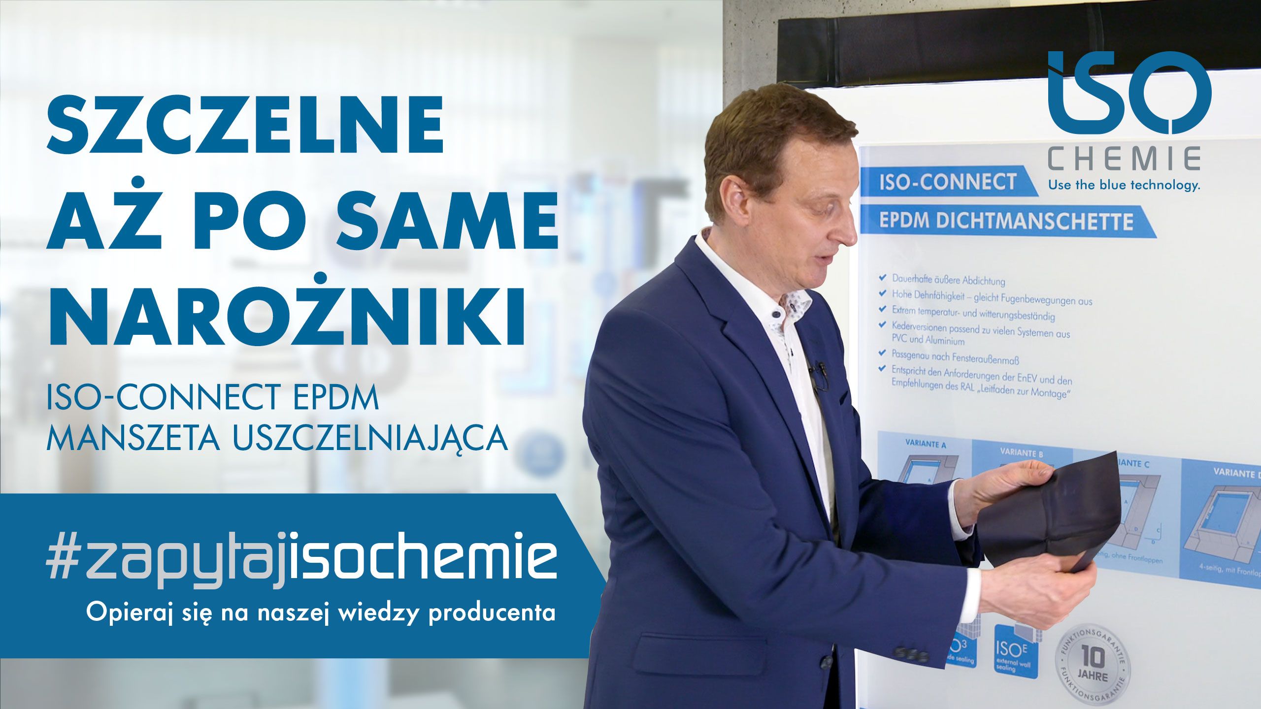 ISO-CONNECT EPDM MANSZETA USZCZELNIAJĄCA