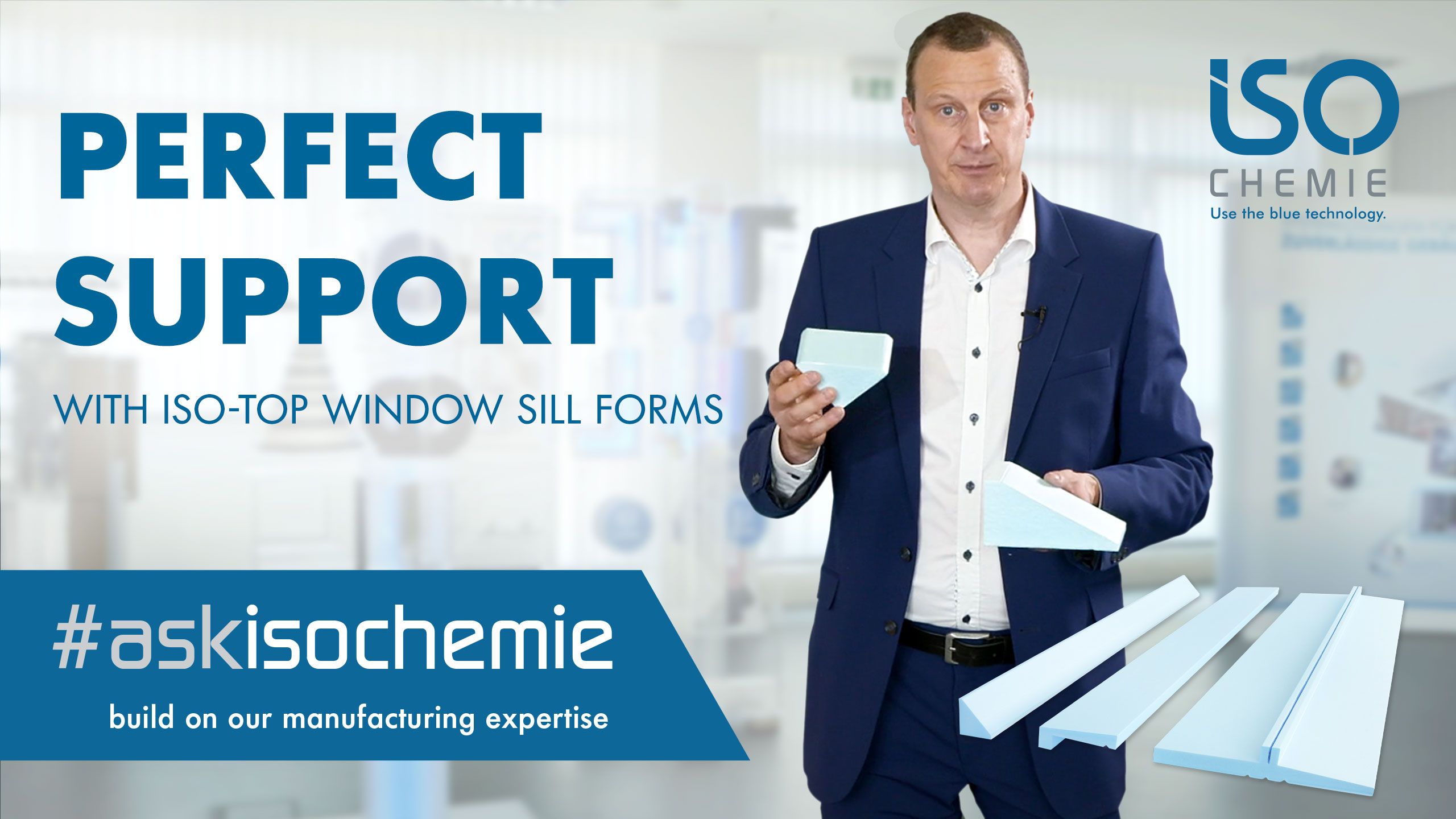 ISO-TOP WINDOW SILL FORMS – Customised thermal insulation and substructure for window sills