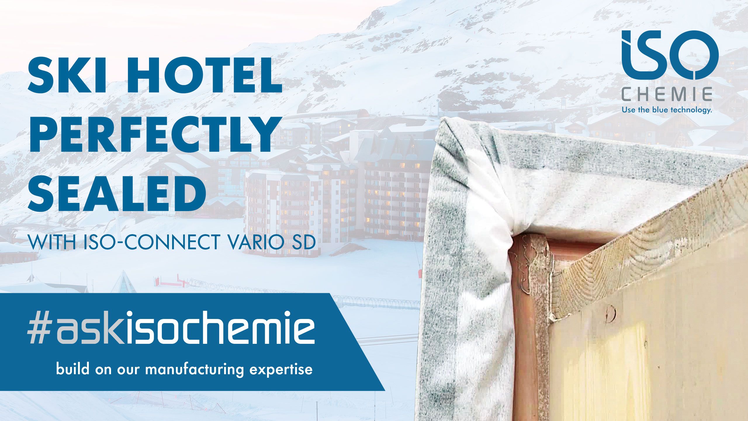 Sealing with window sealing films – ISO-CONNECT VARIO SD