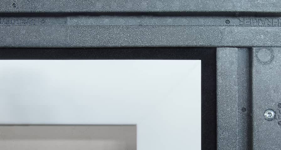 4 × more airtight - Blower-Door-Test resistant!
