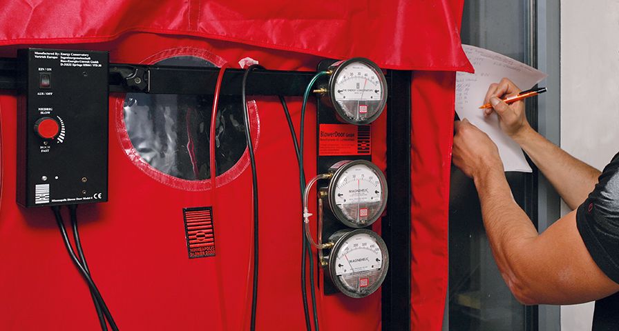 Plus étanches à l’air – Réussir le test Blower-Door !