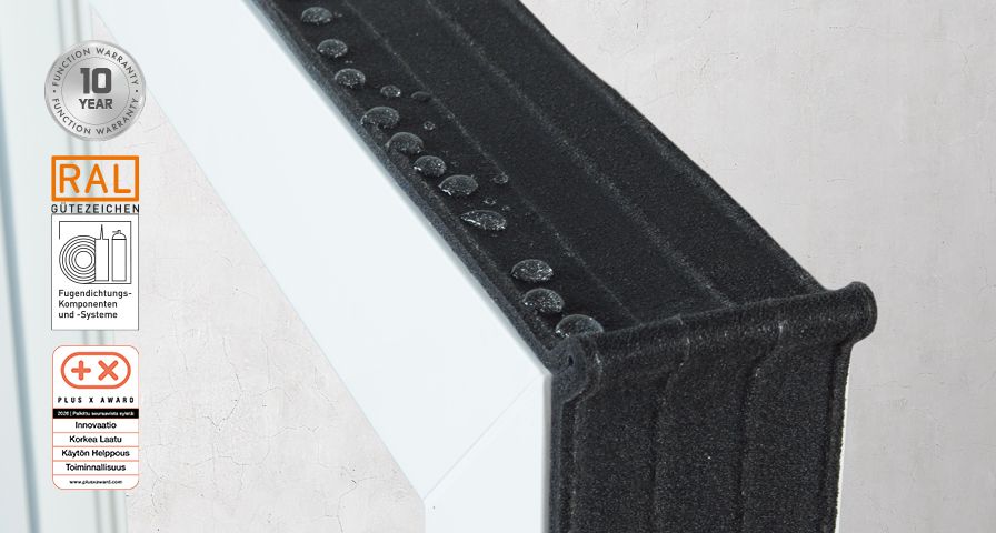 4 × kestävämpi sateelle - Parempi tiivistys!