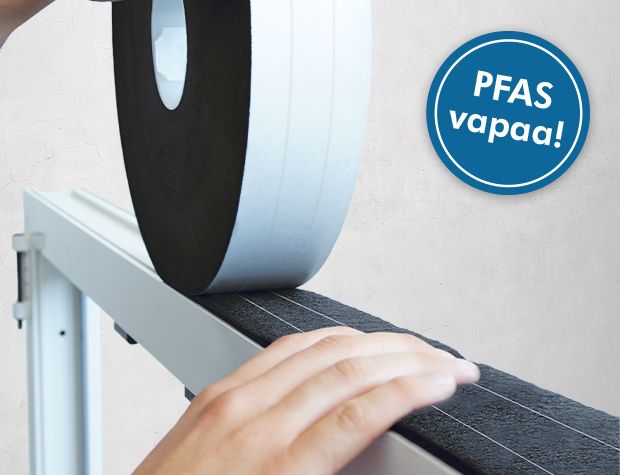 PFAS-vapaa tiivistys ISO-BLOCO HYBRATEC -tuotteella
