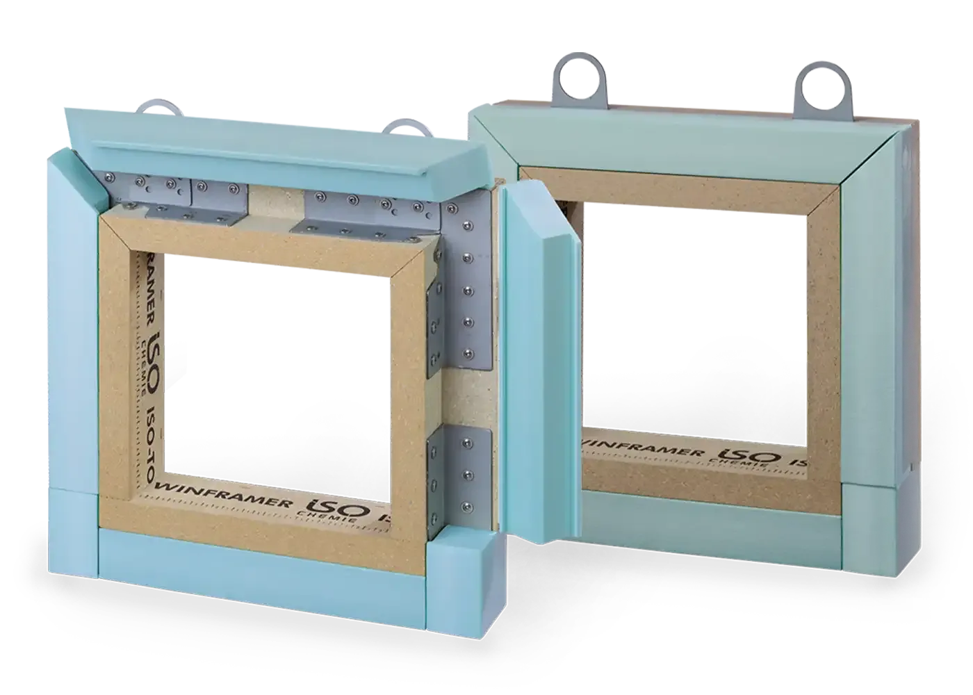 SISTEMA DE MONTAJE EN LA PARED ISO-TOP WINFRAMER „TYP 1“ PREFAB