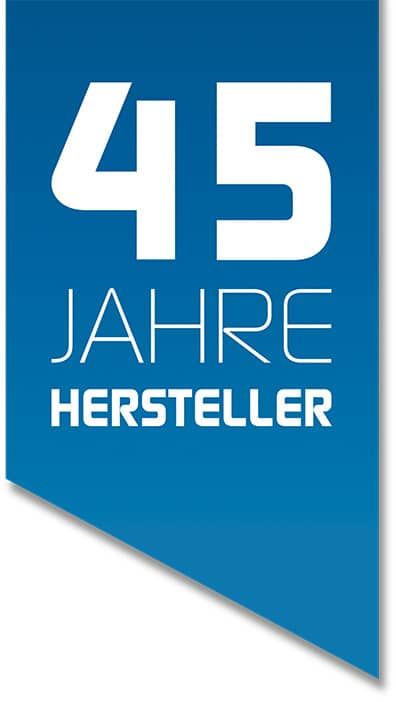 ISO-Chemie Jubiläumslogo 45 Jahre
