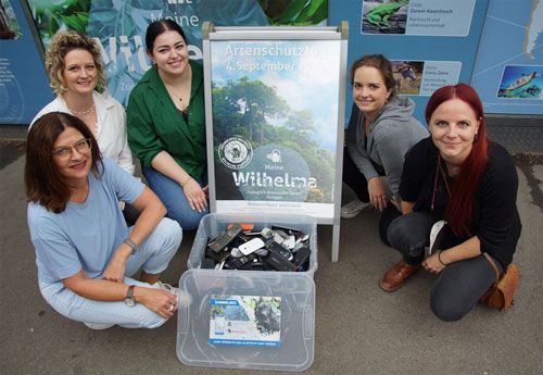 Wilhelma Stuttgart – Handy spenden, Gorillas retten